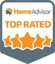 top-rated Home Advisor Badge